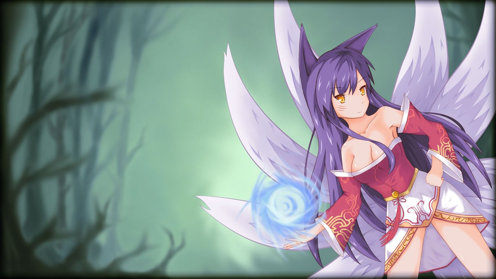 Ahri by Dying@お仕事募集中 League of Legends Artwork Wallpaper lol