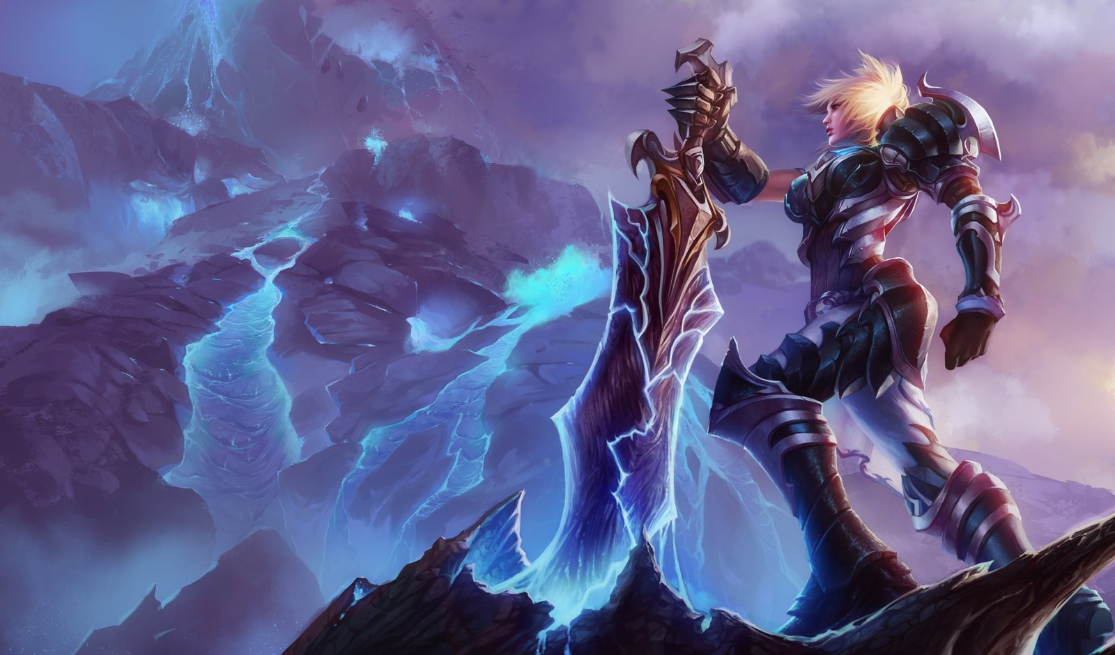 Championship Riven Splash Art 4k HD Wallpaper Official Artwork League of Legends lol