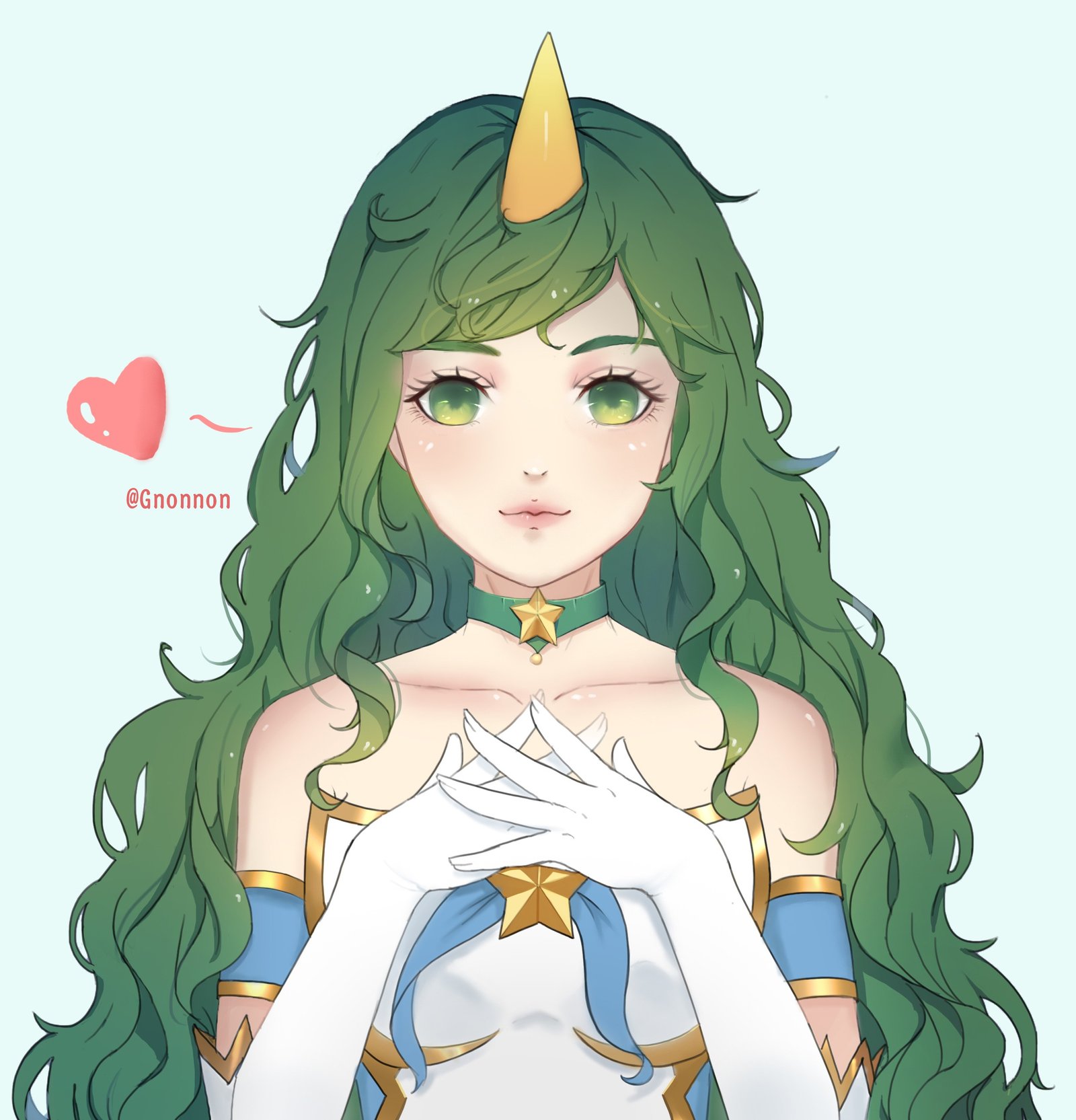 Star Guardian Soraka by Gnonnon HD Wallpaper Background Fan Art Artwork League of Legends lol