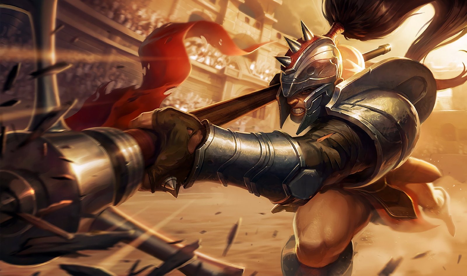 Viscero Xin Zhao Splash Art League of Legends Artwork Wallpaper lol