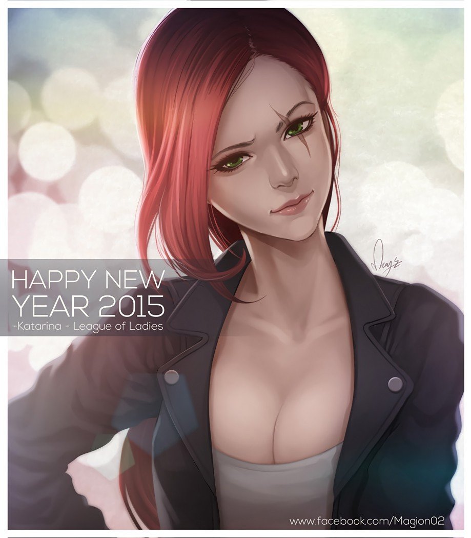 Katarina by magion02 HD Wallpaper Fan Art Artwork League of Legends lol