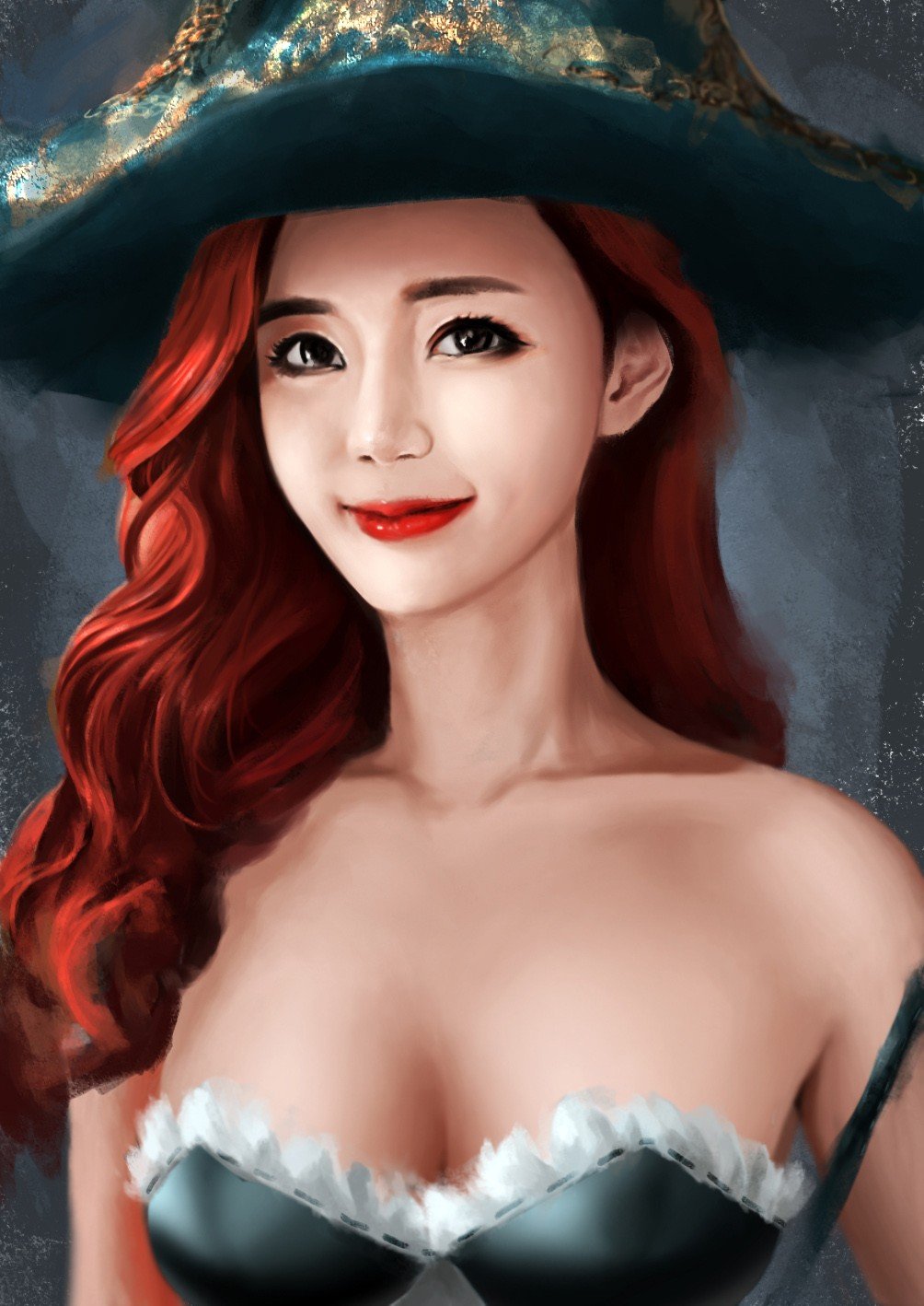 Miss Fortune by fourier HD Wallpaper Background Fan Art Artwork League of Legends lol