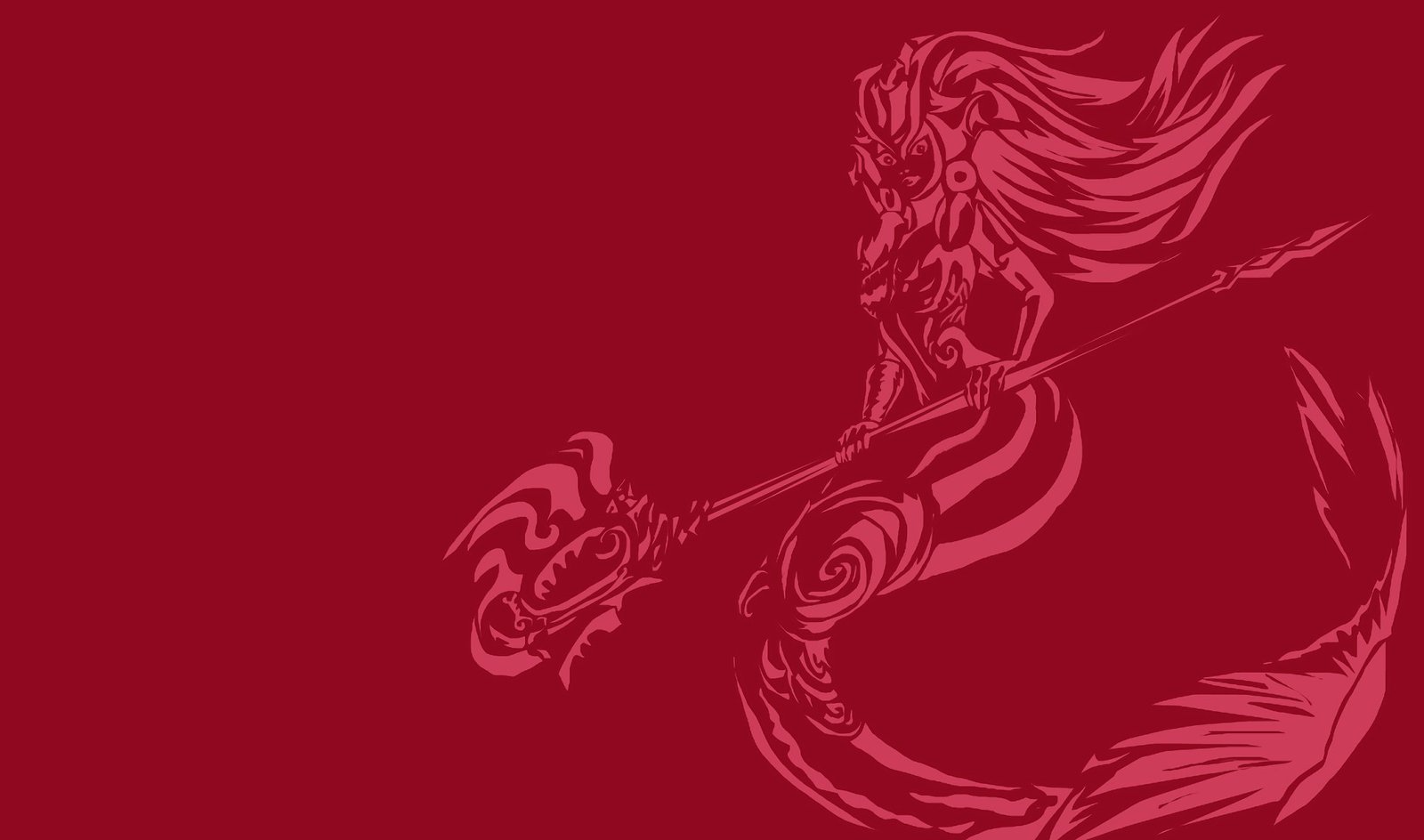 Koi Nami Minimalistic by Light-linx HD Wallpaper Fan Artwork League of Legends lol
