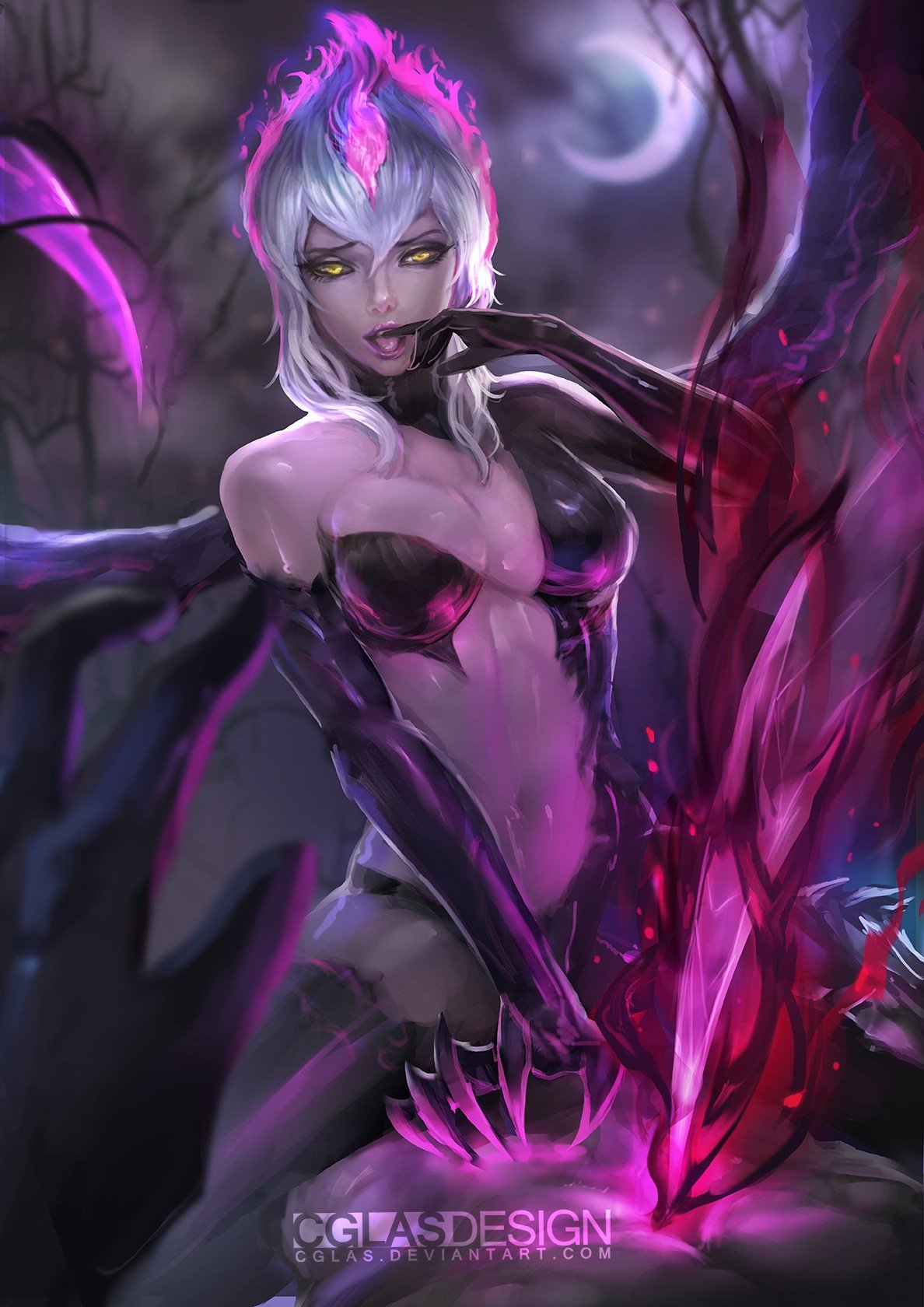 Evelynn league of legends nsfw