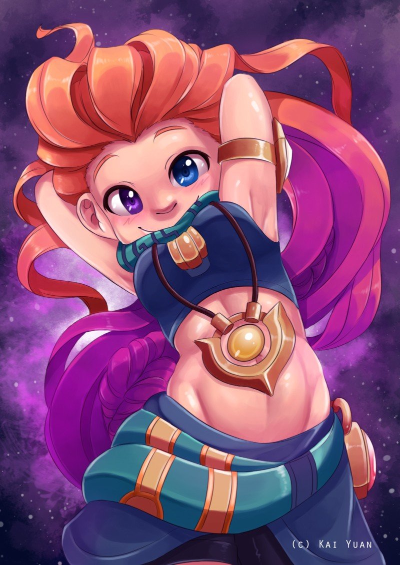 Zoe by kaiyuan HD Wallpaper Background Fan Art Artwork League of Legends lol