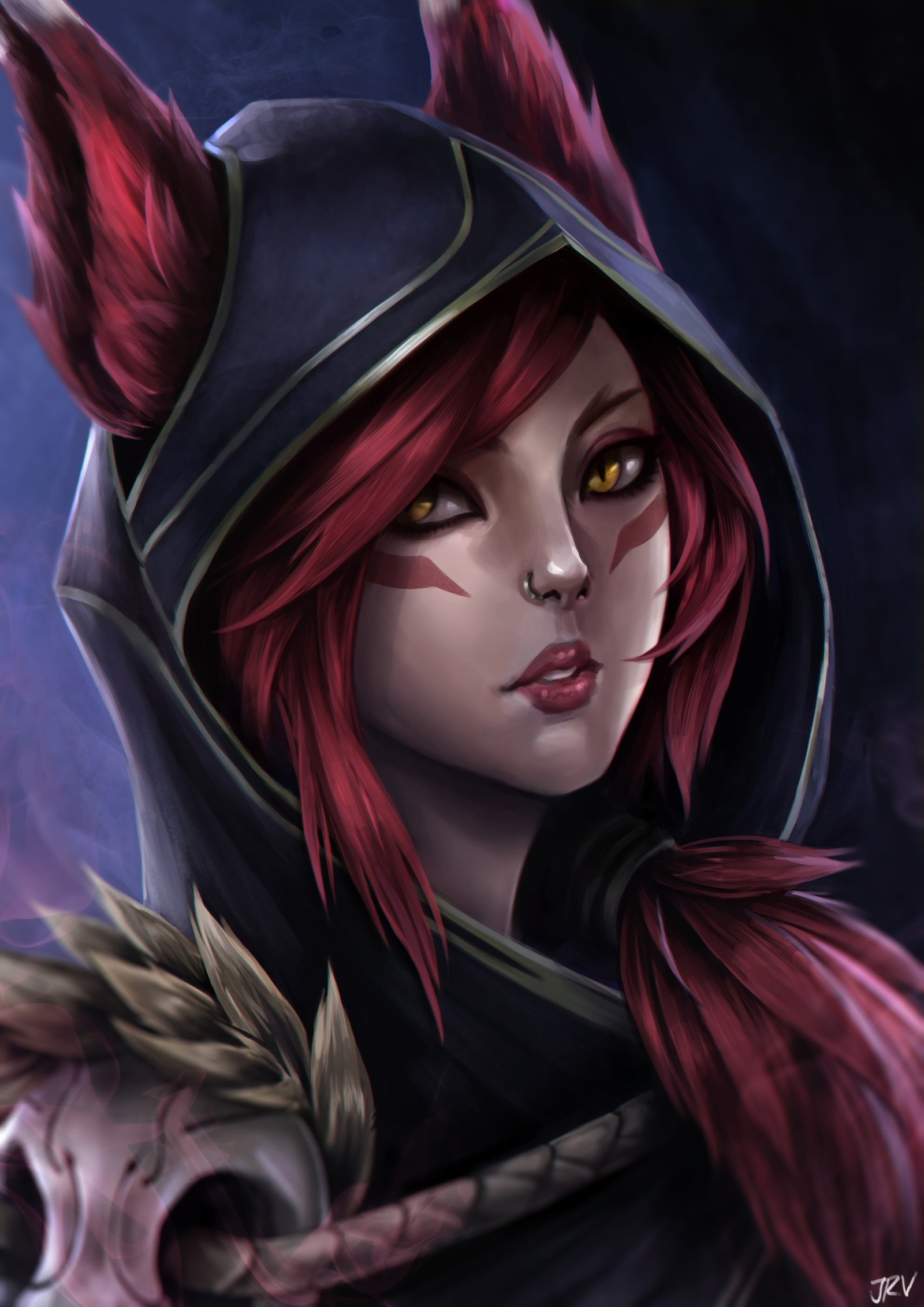 Xayah Portrait Wallpapers And Fan Arts League Of Legends Lol Stats 0166