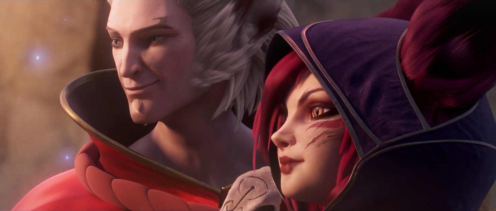 Xayah and Rakan Wild Magic - Xayah & Rakan (15) HD Wallpaper Artwork League of Legends lol