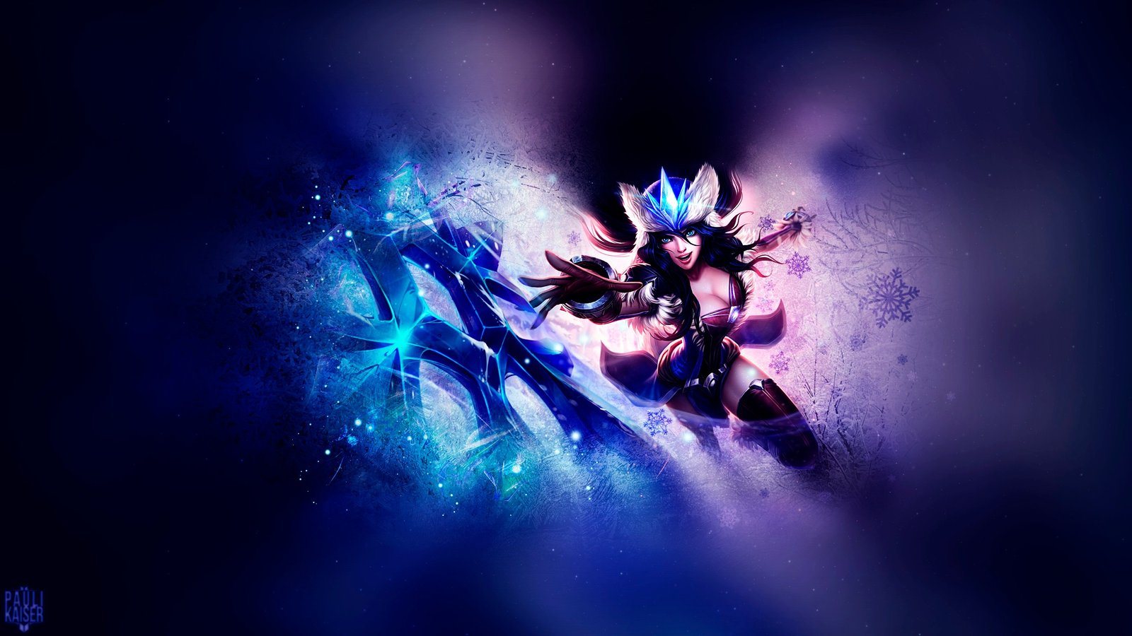 Snowstorm Sivir by Paulikaiser HD Wallpaper Fan Art Artwork League of Legends lol