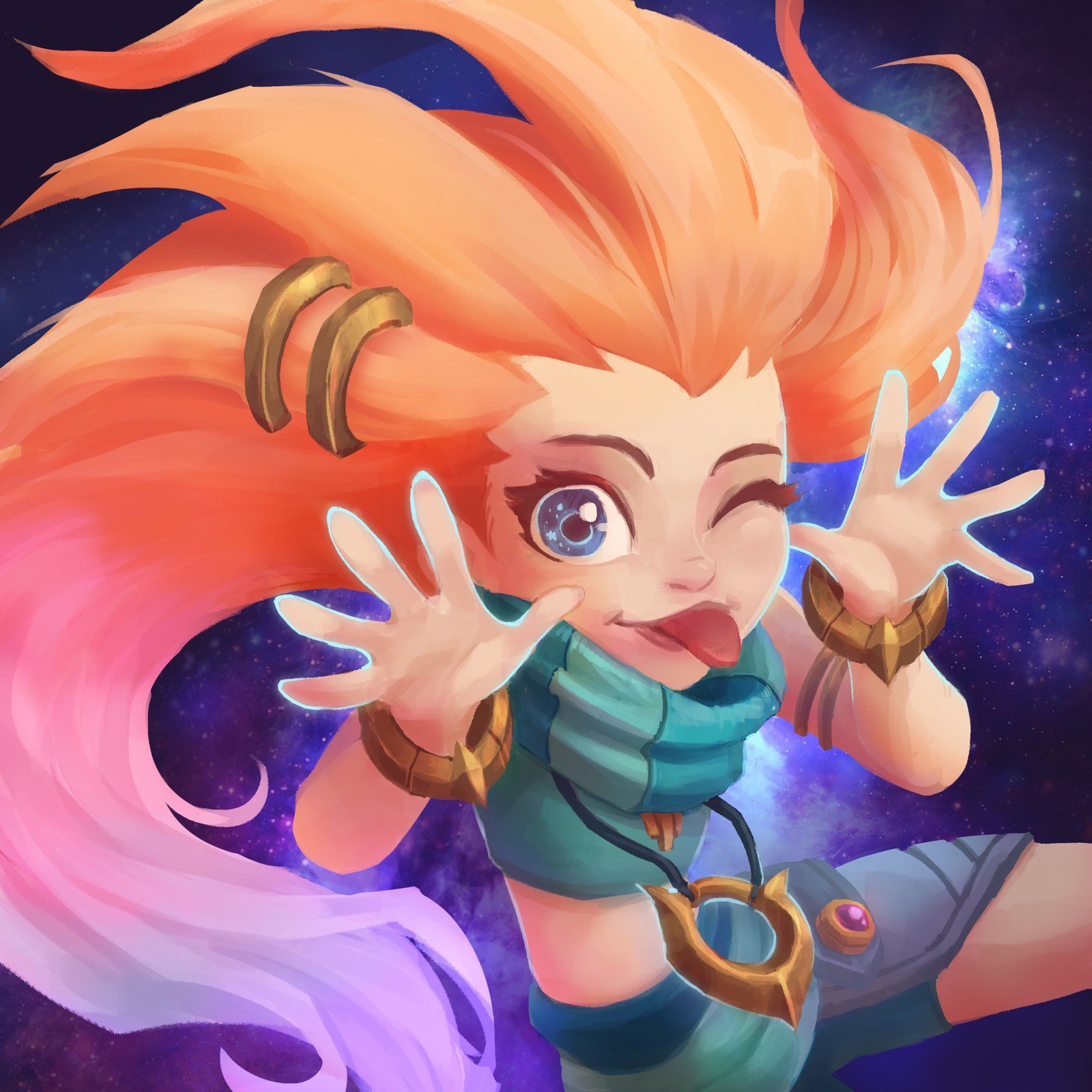 Zoe by Mkuchima HD Wallpaper Background Fan Art Artwork League of Legends lol