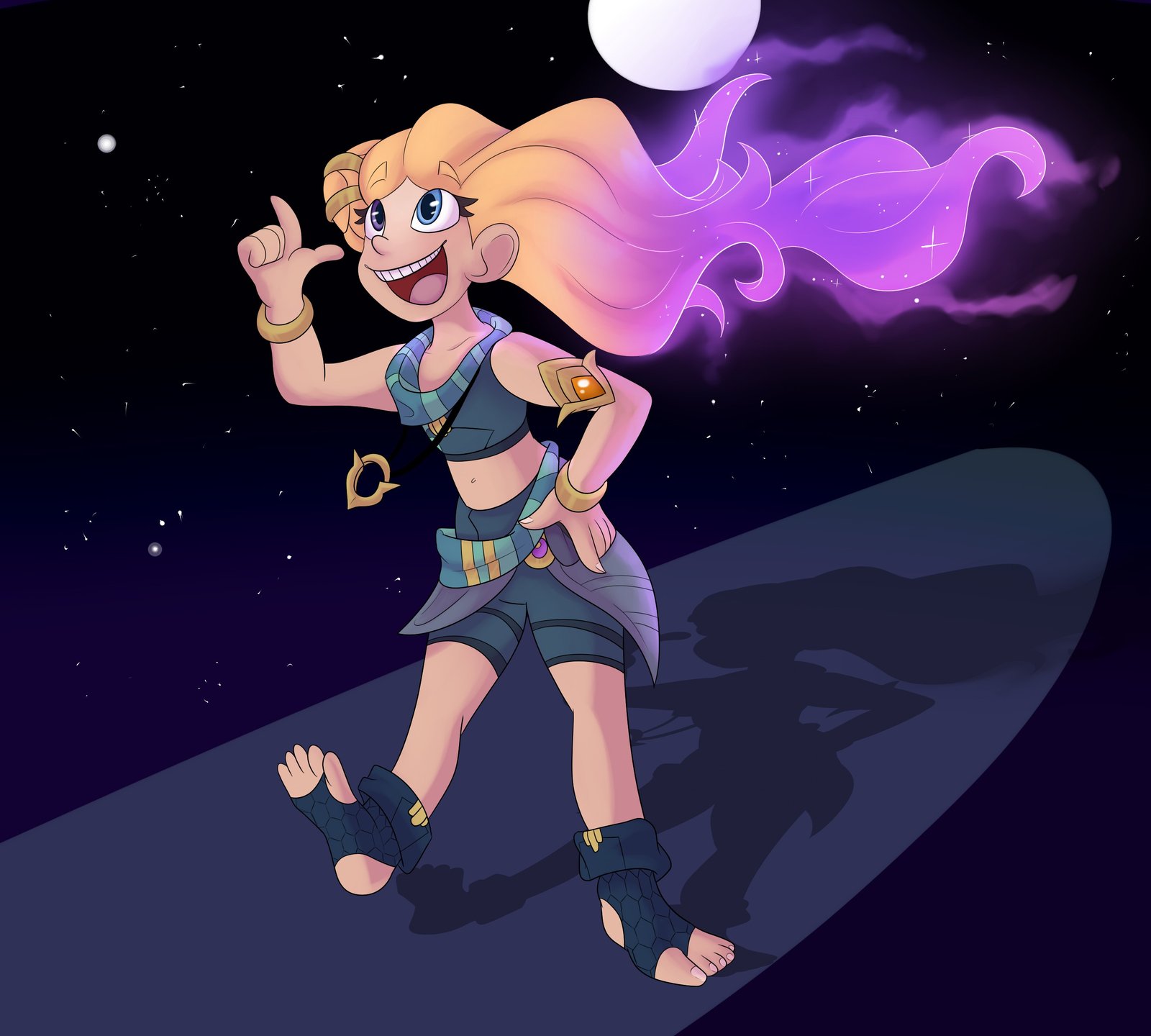 Zoe by splooto HD Wallpaper Background Fan Art Artwork League of Legends lol