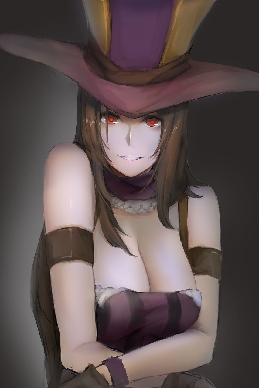 Caitlyn by Pandea_Work HD Wallpaper Artwork Fan Art League of Legends lol
