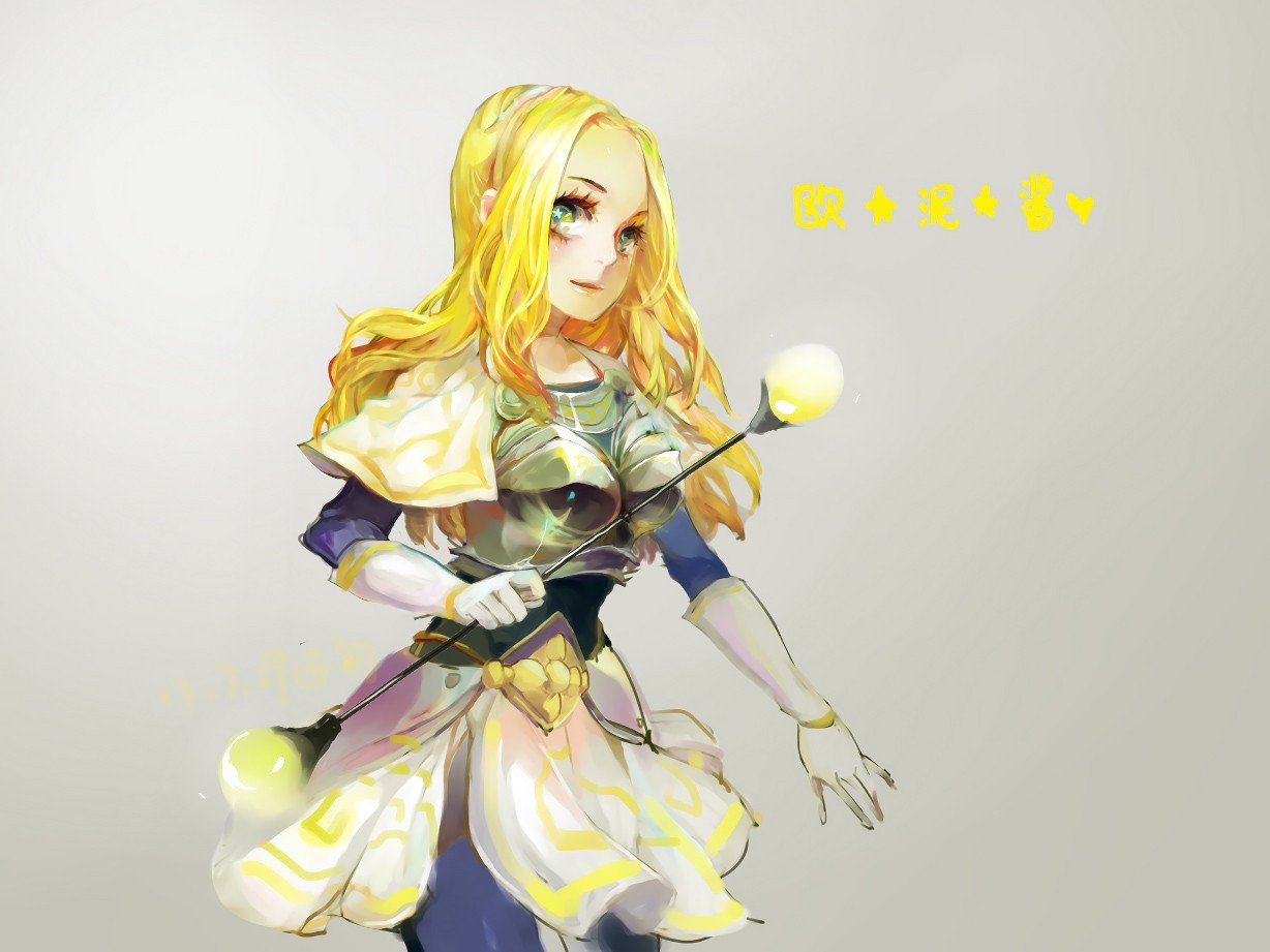 Lux by 還祠 HD Wallpaper Fan Art Artwork League of Legends lol