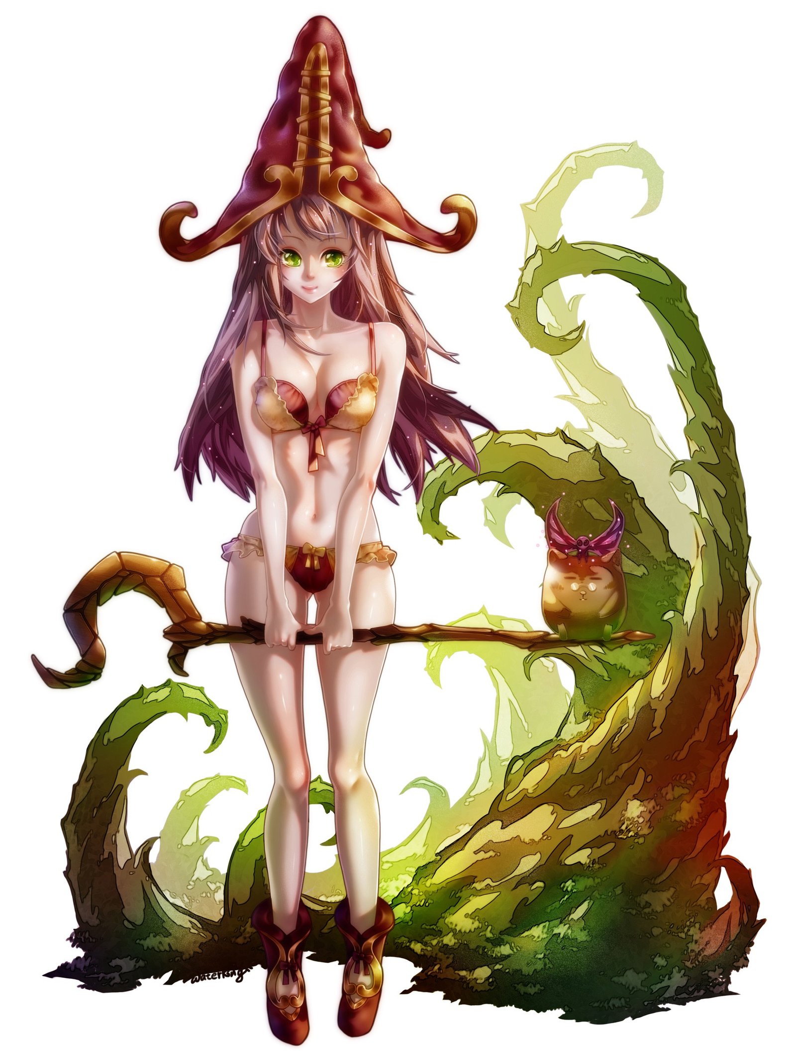 Pool Party Lulu by WaterRing HD Wallpaper Fan Art Artwork League of Legends lol (2)