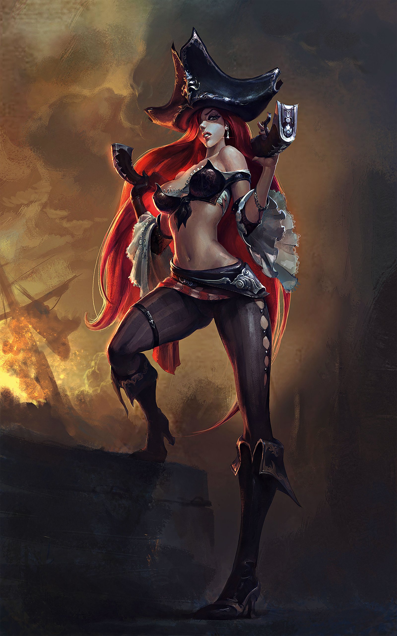 Miss Fortune Concept Wallpapers And Fan Arts League Of Legends Lol Stats