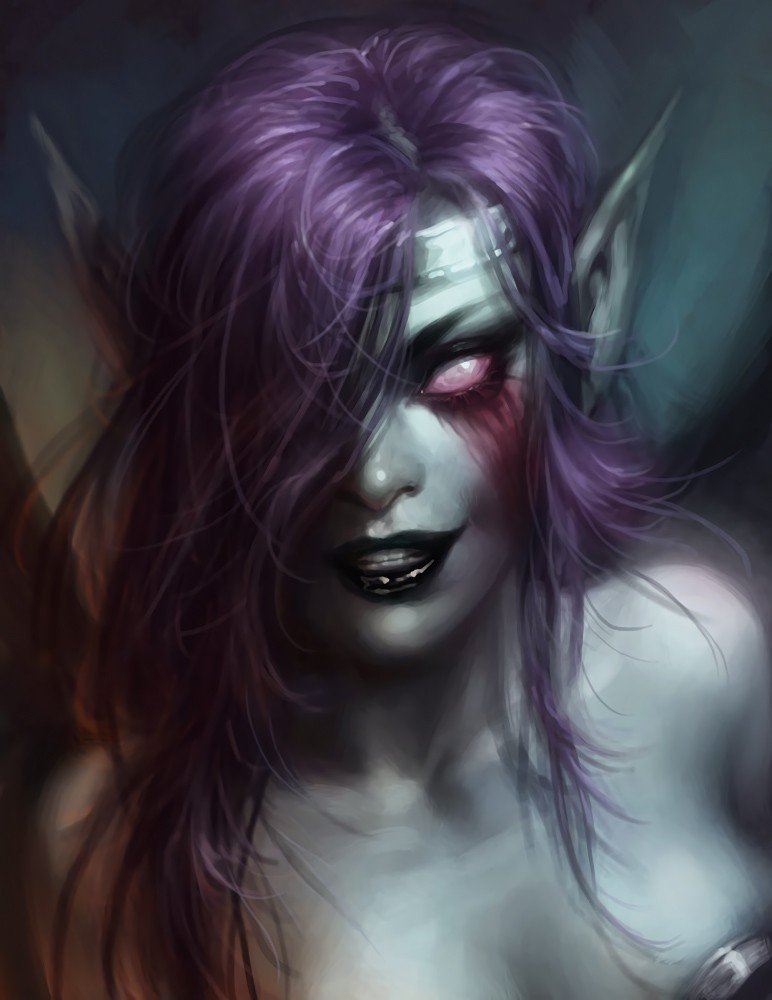 Morgana Portrait by katiedesousa HD Wallpaper Fan Art Artwork League of Legends lol