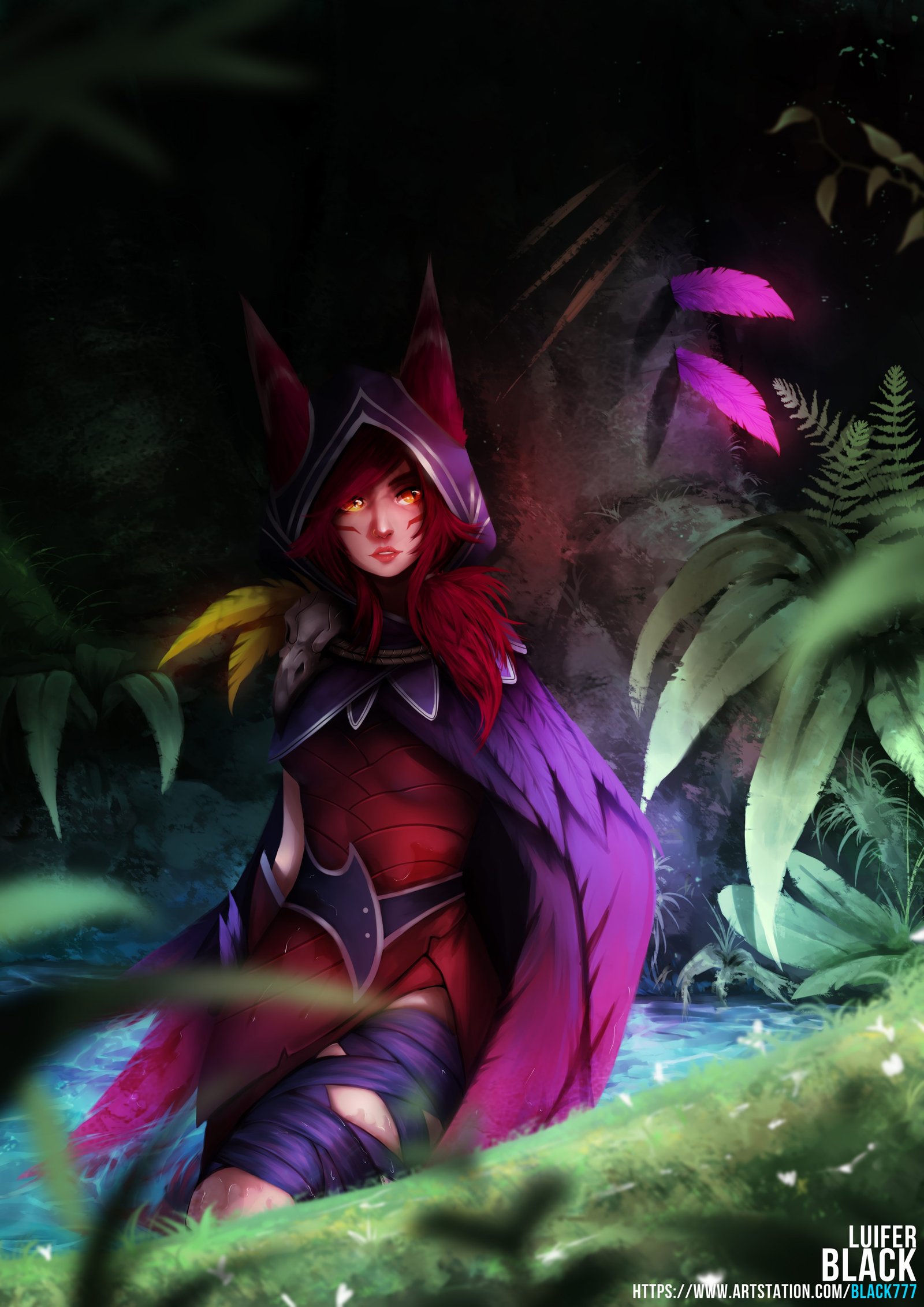 Xayah Wallpapers And Fan Arts League Of Legends Lol Stats 