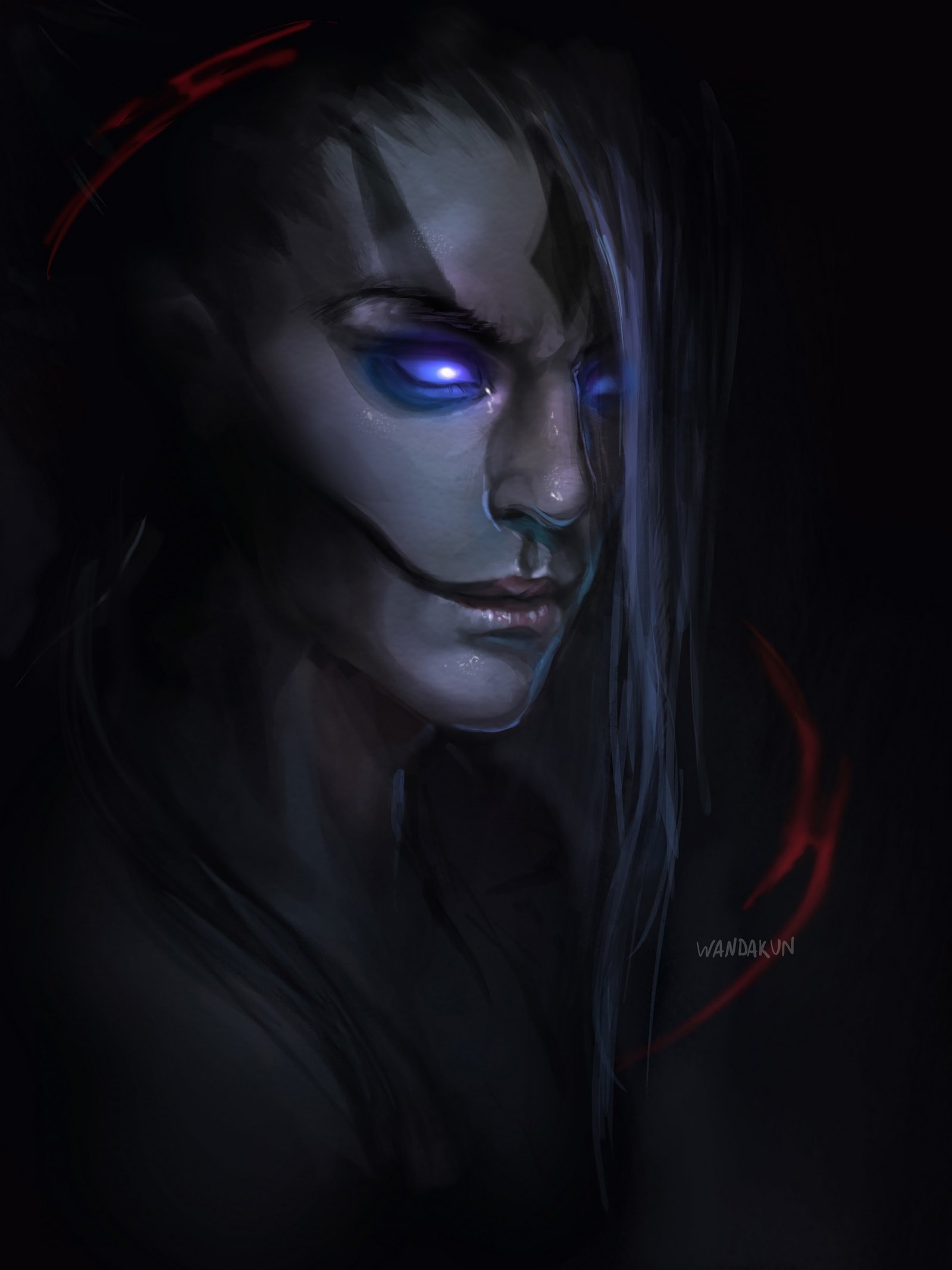 Kayn by WANDAKUN HD Wallpaper Background Fan Art Artwork League of Legends lol