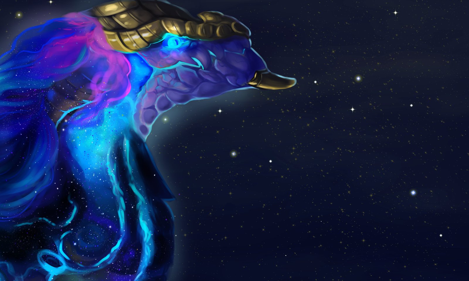 Aurelion Sol by MyLittleGodzilla HD Wallpaper Artwork Fan Art League of Legends lol