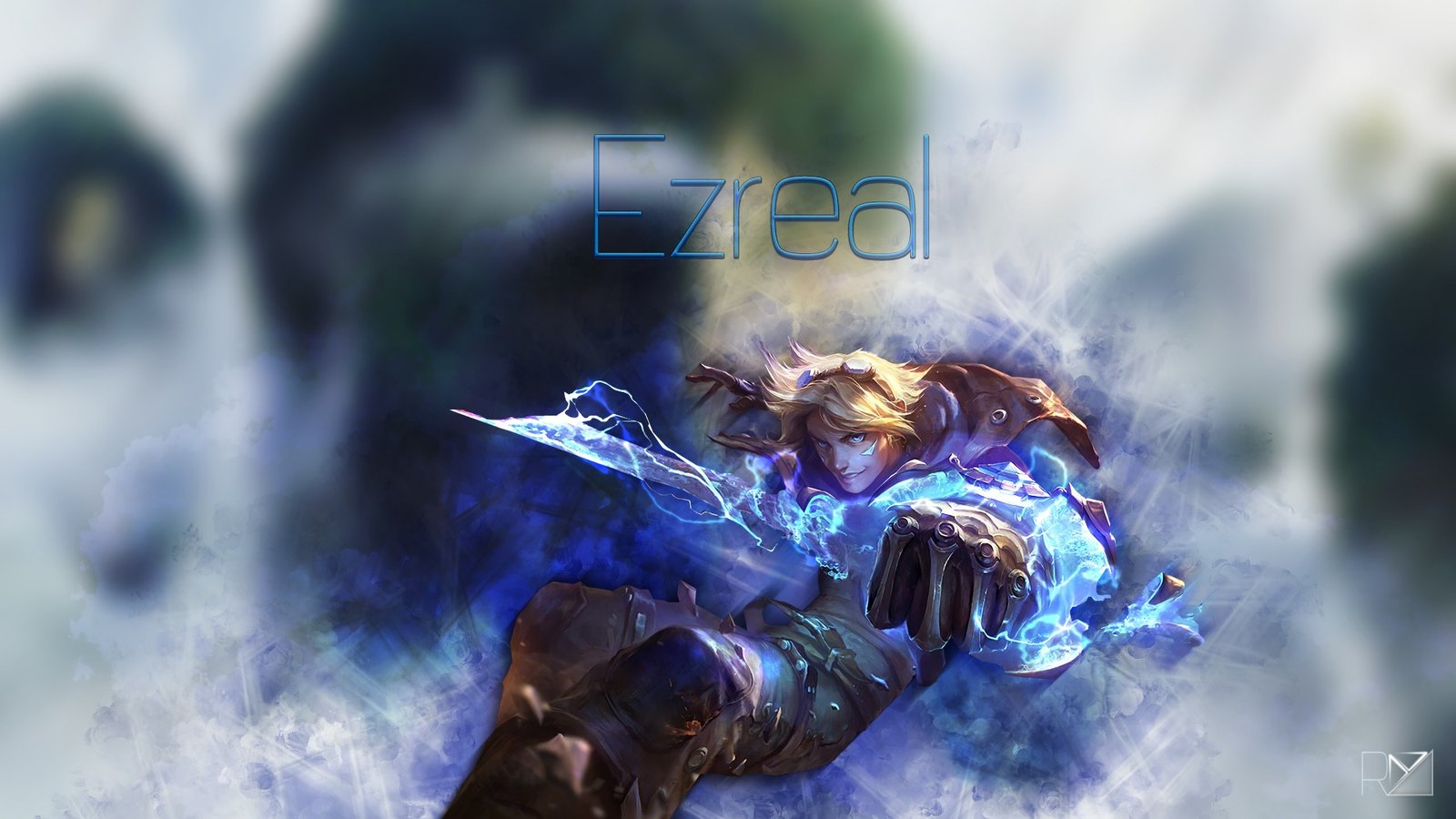 Ezreal by ruanes97 HD Wallpaper Fan Art Artwork League of Legends lol