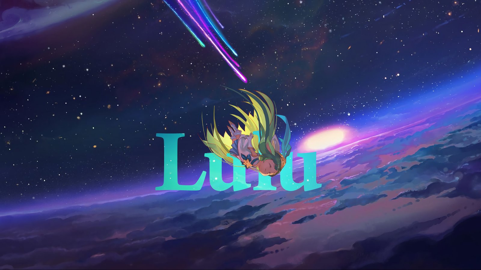 Star Guardian Lulu Promo League of Legends Artwork Wallpaper lol