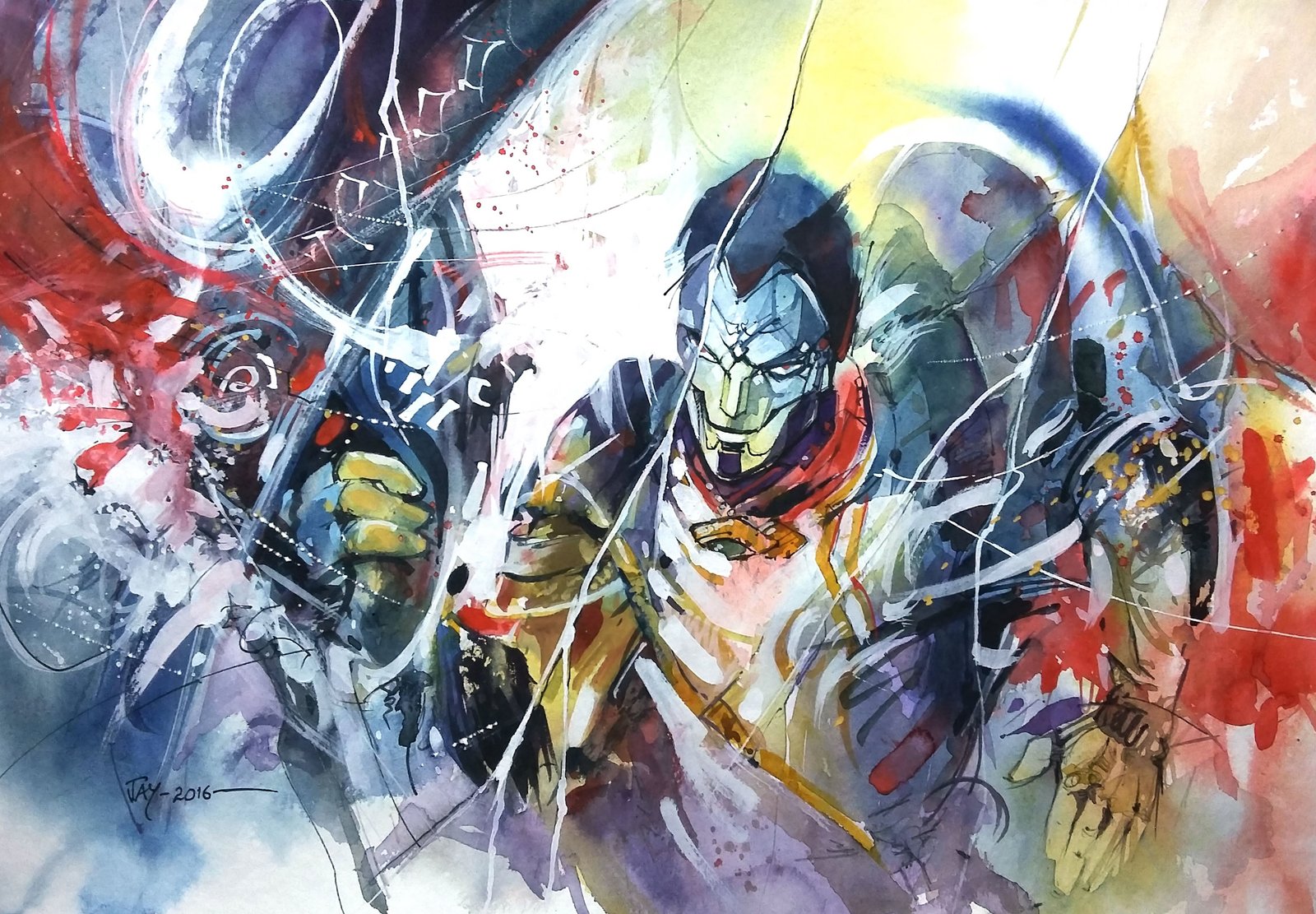 Jhin by Abstractmusiq League of Legends Artwork Wallpaper lol