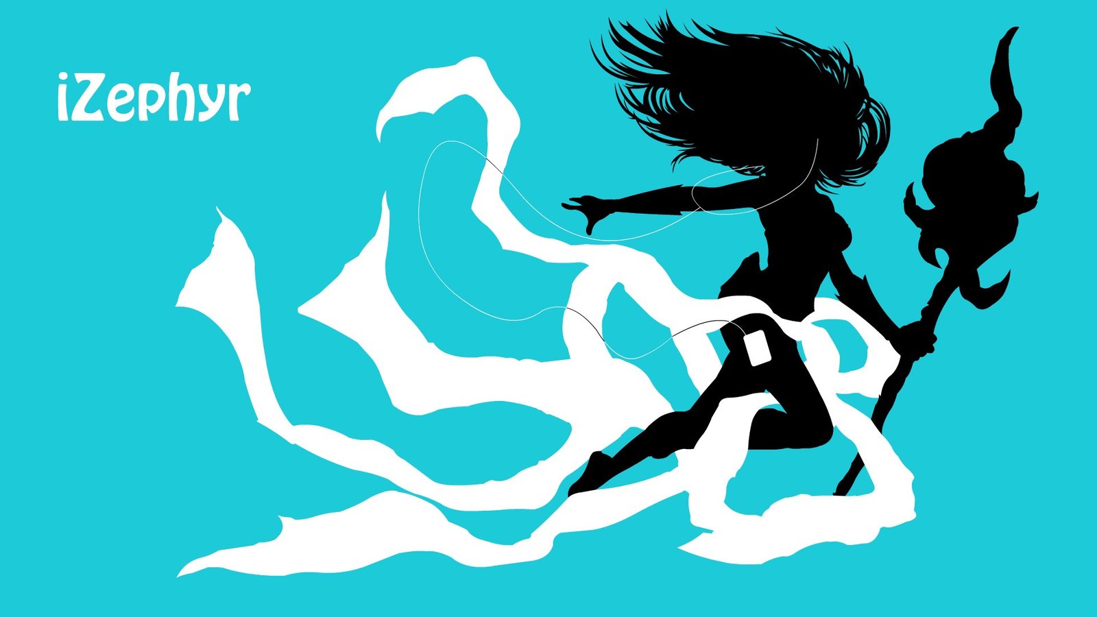 ipod Janna Minimalistic by Quiet-Lamp HD Wallpaper Fan Art Artwork League of Legends lol