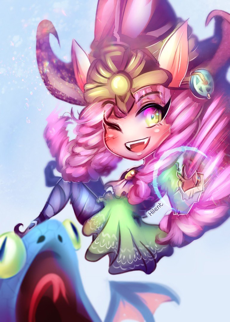 Dragon Trainer Lulu Wallpapers And Fan Arts League Of Legends Lol Stats