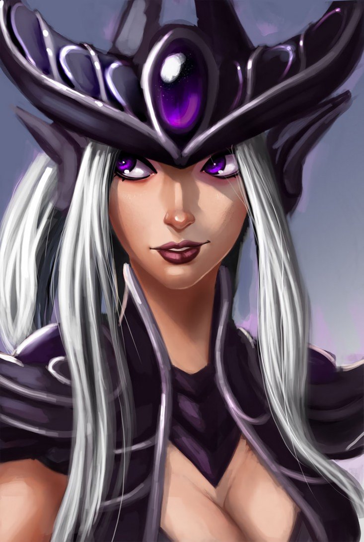 Syndra by Raichiyo33 HD Wallpaper Fan Art Artwork League of Legends lol