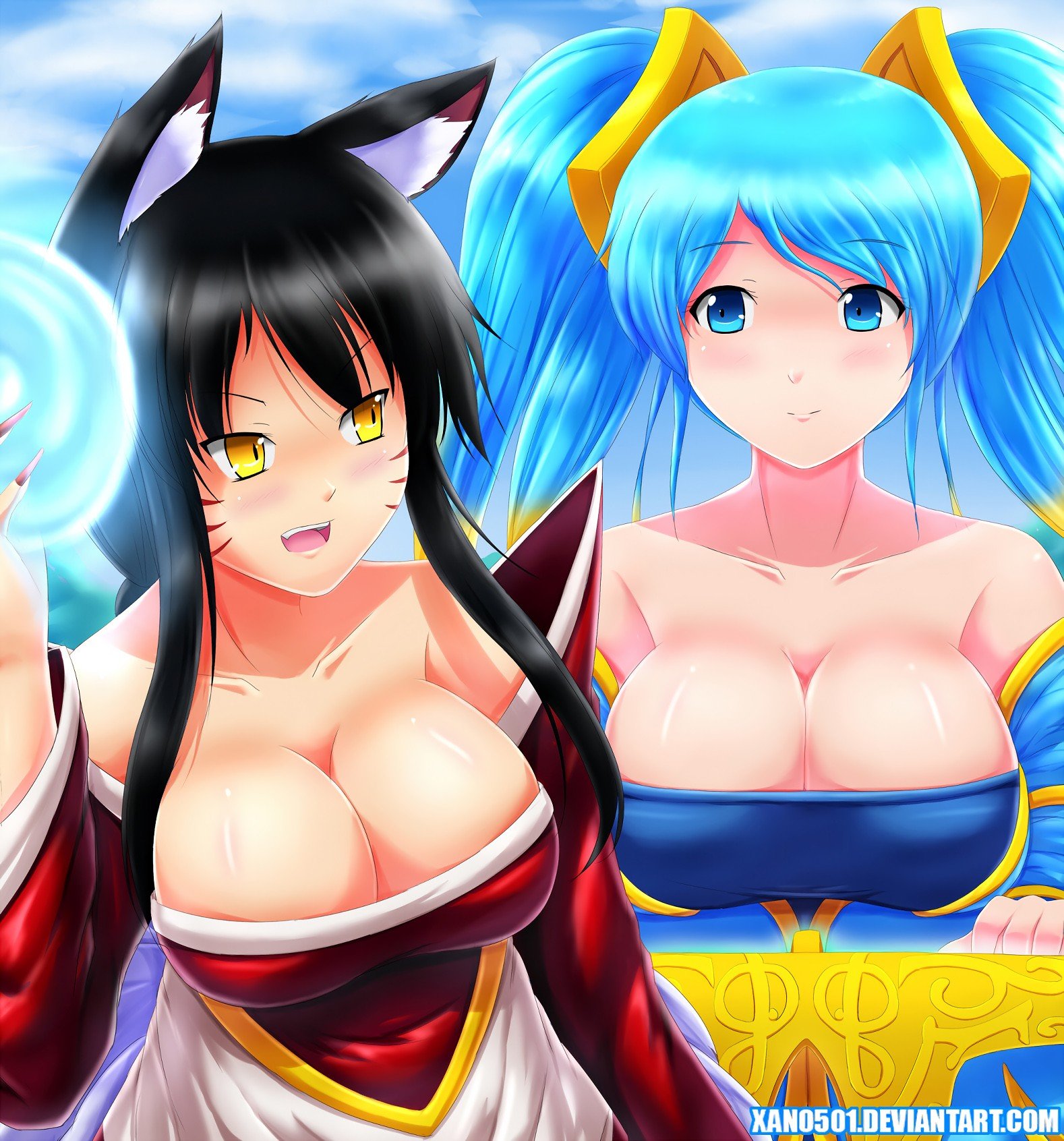 league of legends sona and ahri