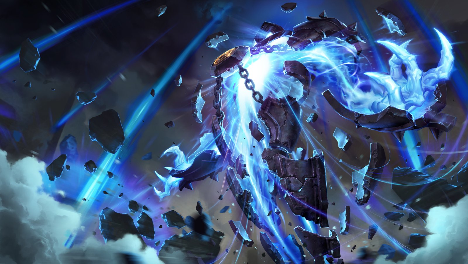 Classic Xerath Splash Art 4k HD Wallpaper Official Artwork League of Legends lol