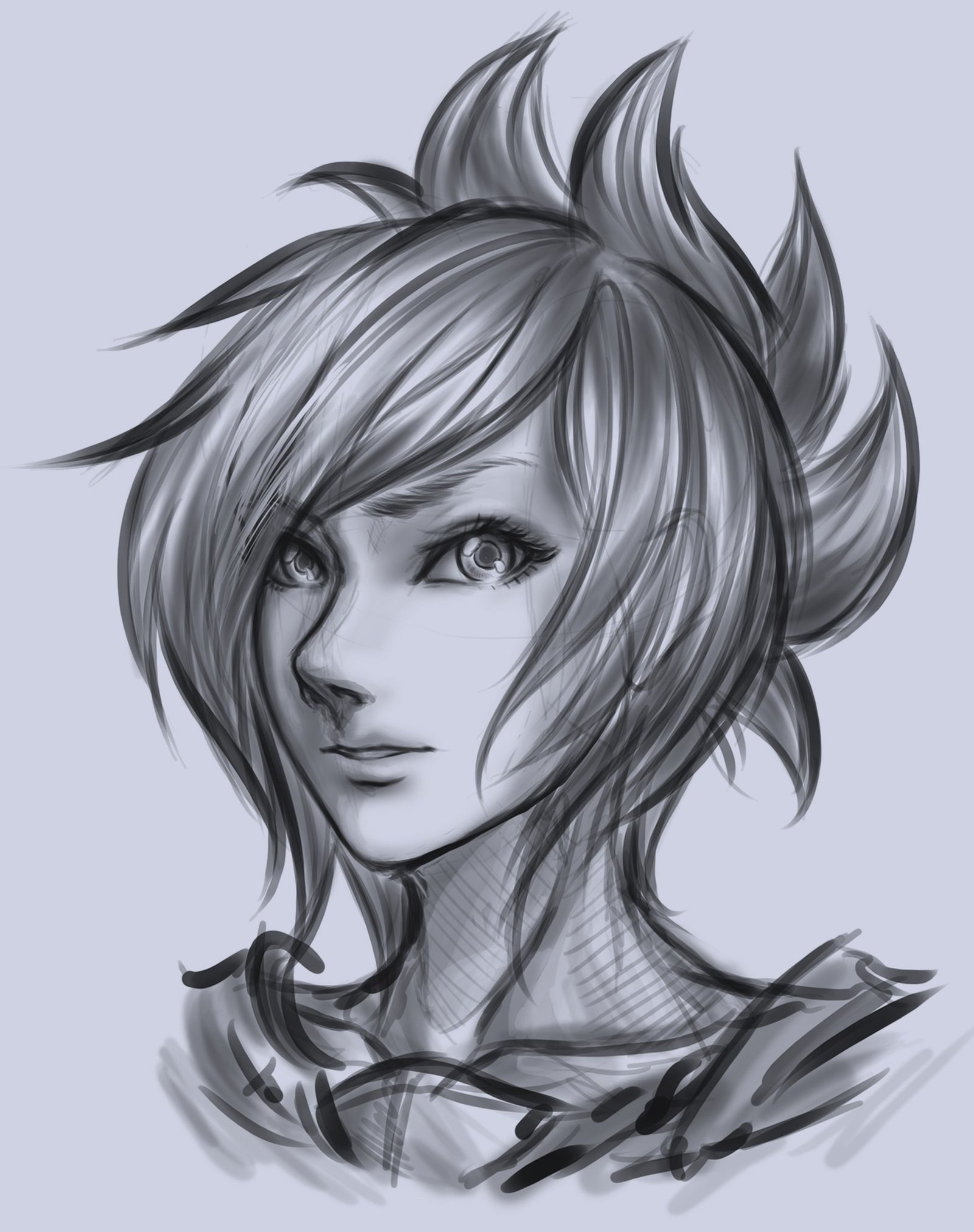 Riven Portrait by sunnyrays HD Wallpaper Fan Art Artwork League of Legends lol