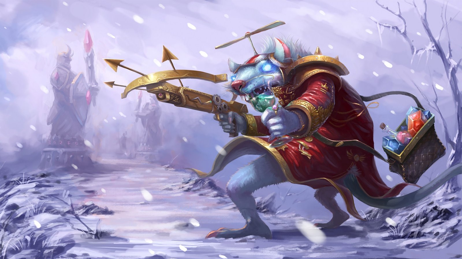 Whistler Village Twitch Splash Art Old League of Legends Artwork Wallpaper lol