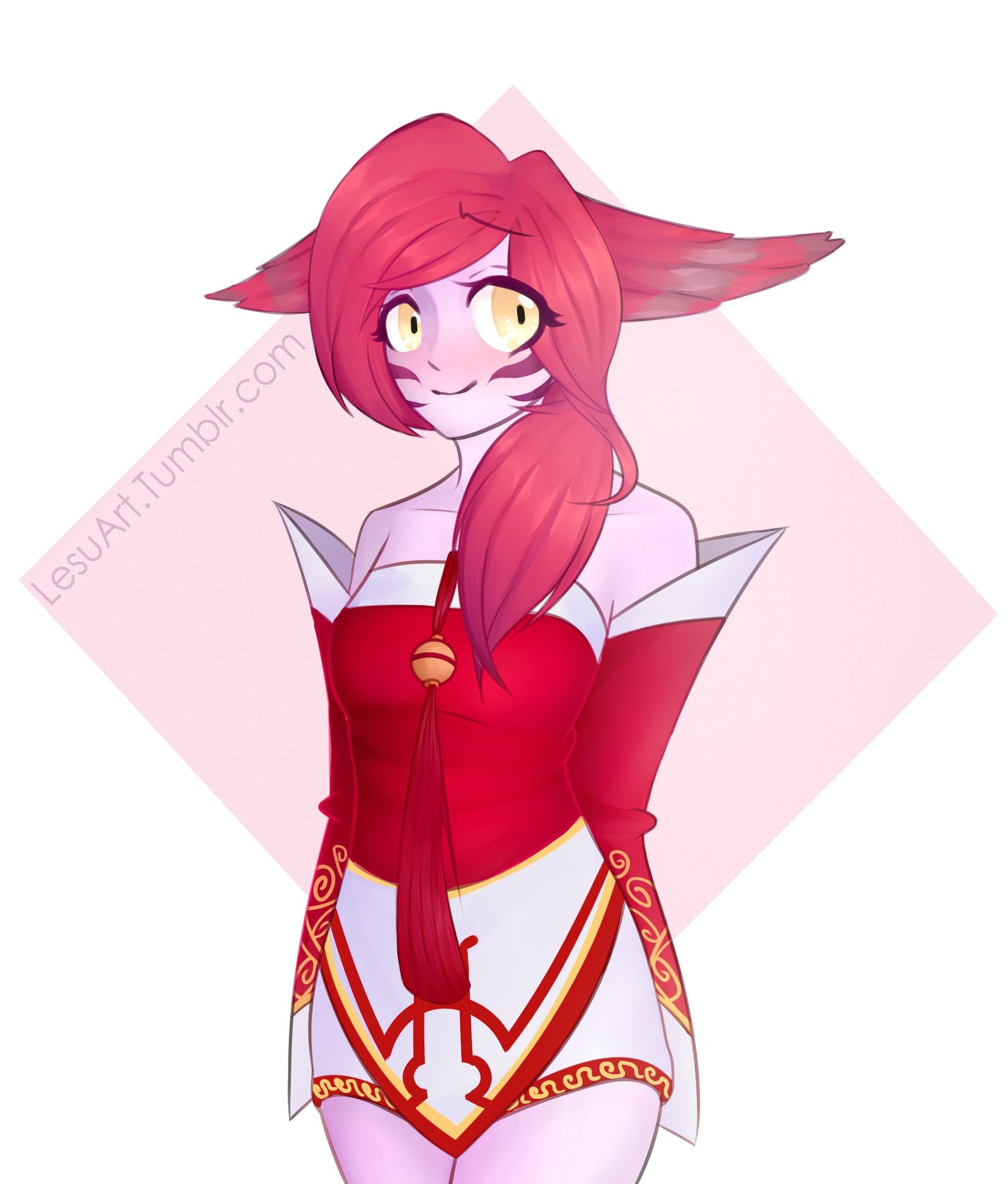 Xayah in Ahri Costume Thumbnail