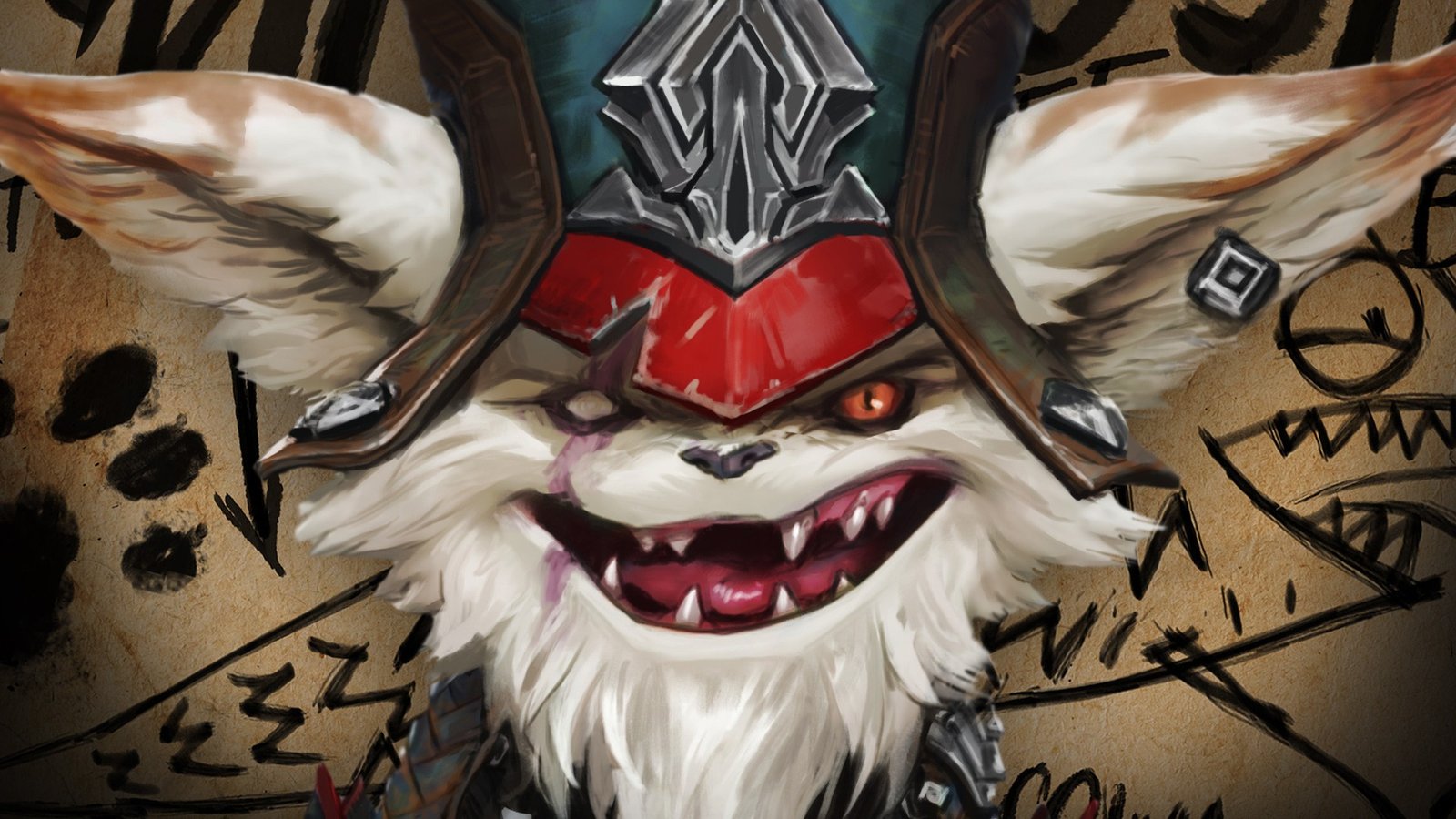Kled Promo Art League of Legends Artwork Wallpaper lol