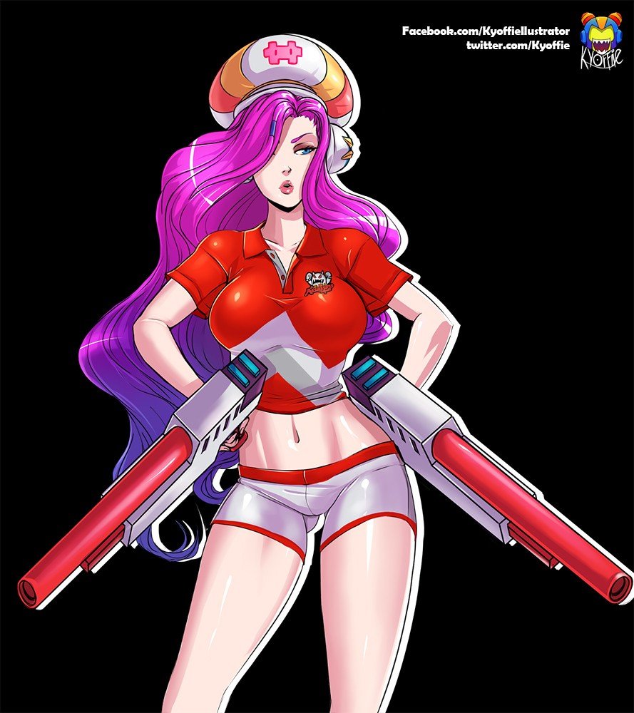 Arcade Miss Fortune by Kyoffie12 HD Wallpaper Fan Art Artwork League of Legends lol