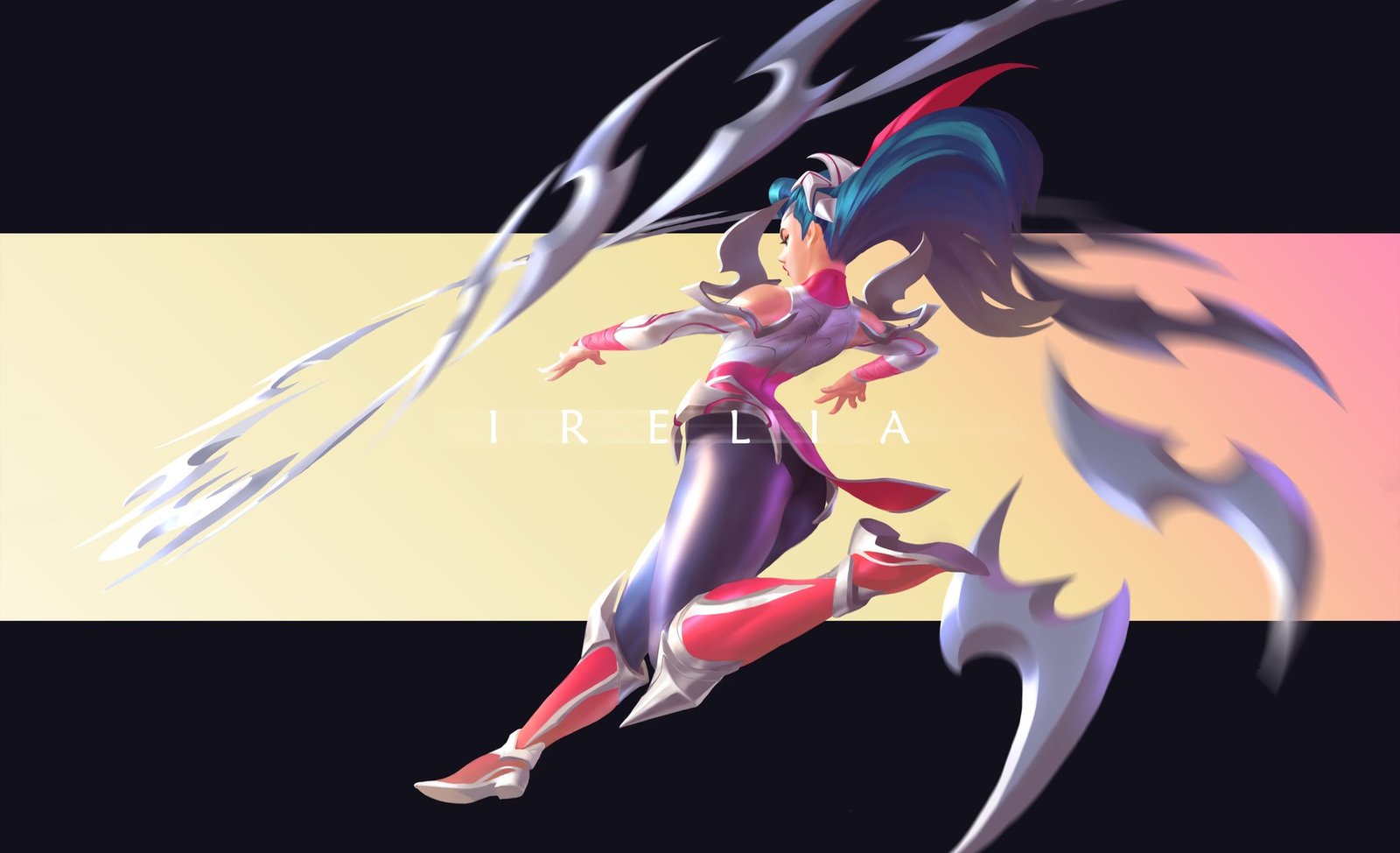 Irelia by youngman HD Wallpaper Background Fan Art Artwork League of Legends lol