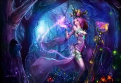 LeBlanc (Skin Concept) by 小归MIST HD Wallpaper Fan Art Artwork League of Legends lol