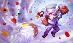 Sweet Tooth Ziggs (Skin Concept) by vesner HD Wallpaper Fan Art Artwork League of Legends lol