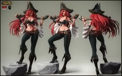 Miss Fortune Render by Alessandro Baldasseron HD Wallpaper Fan Art Artwork League of Legends lol