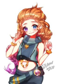 Zoe by 등뒤에엄마 HD Wallpaper Background Fan Art Artwork League of Legends lol