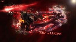 PROJECT Zed Vs Lucian by Brumskyy HD Wallpaper Fan Art Artwork League of Legends lol