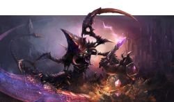 Classic Cho'Gath Splash Art Chinese League of Legends Artwork Wallpaper lol