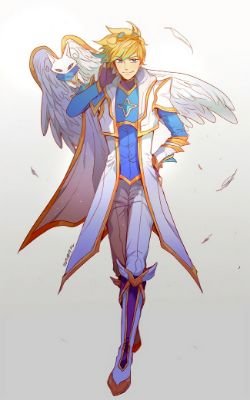 Star Guardian Ezreal by league-of-lady-nachtara HD Wallpaper Background Fan Art Artwork League of Legends lol Thumbnail