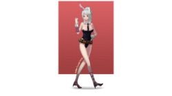 Battle Bunny Riven by 다람뀨 HD Wallpaper Fan Art Artwork League of Legends lol