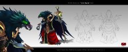 Tyrant Swain Bird Form Concept by The-Bravo-Ray League of Legends Artwork Wallpaper lol