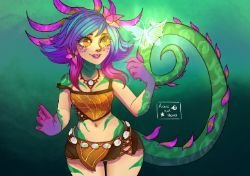 Neeko by angiekatneko HD Wallpaper Background Fan Art Artwork League of Legends lol