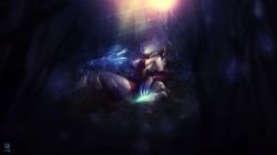 Blood Moon Elise by Aynoe HD Wallpaper Fan Art Artwork League of Legends lol