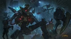 Praetorian Fiddlesticks Splash Art HD Wallpaper Background Official Art Artwork League of Legends lol