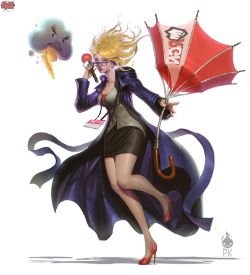 Forecast Janna (2) Concept by Zeronis League of Legends Artwork Wallpaper lol