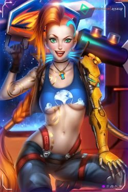 Odyssey Jinx by AyyaSAP HD Wallpaper Background Fan Art Artwork League of Legends lol